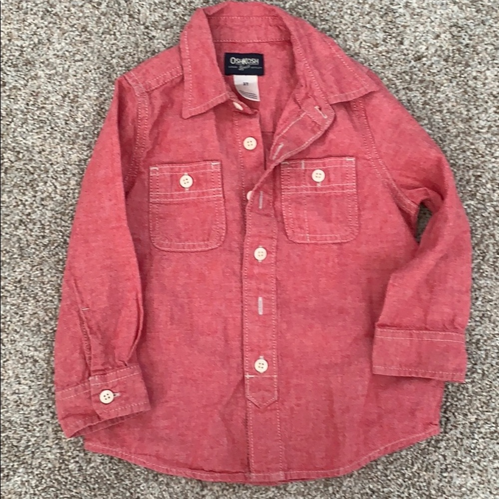 3/$20 3T OshKosh button down